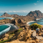 Padar Island, trekking on padar island