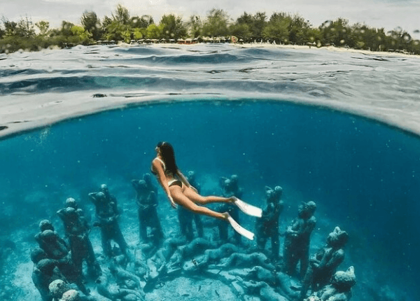 baligilifastboat snorkeling trip gili trawangan