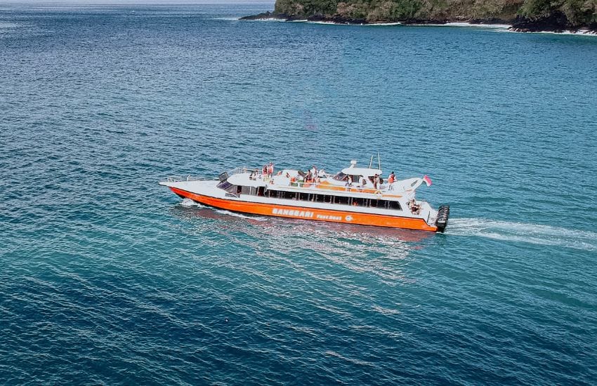 Fast Boat from Bali to the Gili Islands